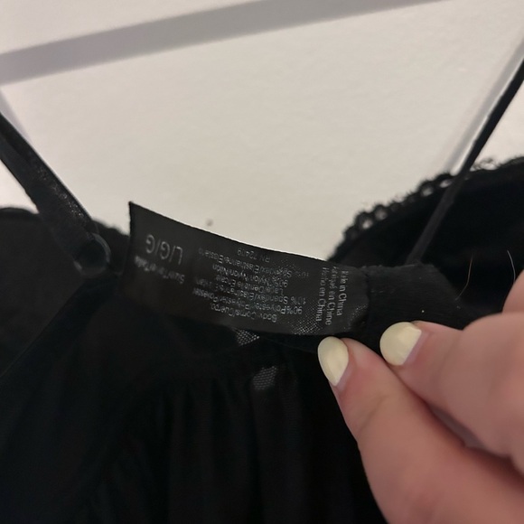 Black Sheer Lace Bra - Picture 4 of 4